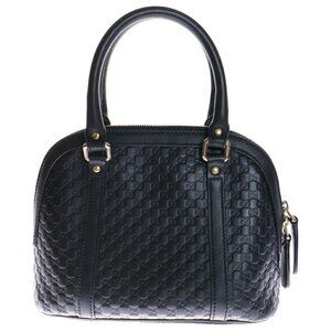 Gucci Handbag Black ssima Shoulder Bag Leather